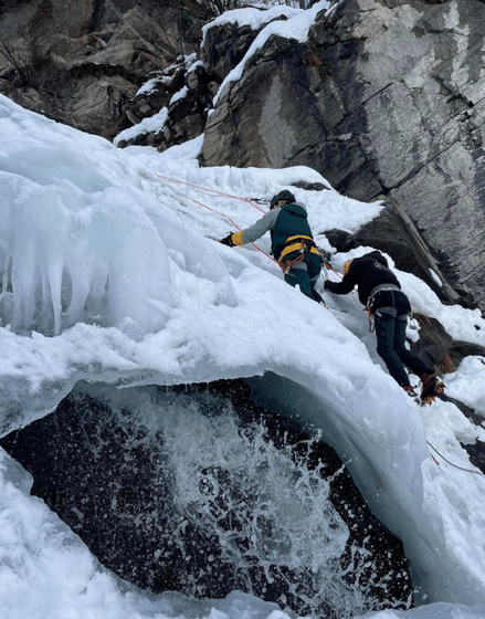 Grand parcours Aventure givrée